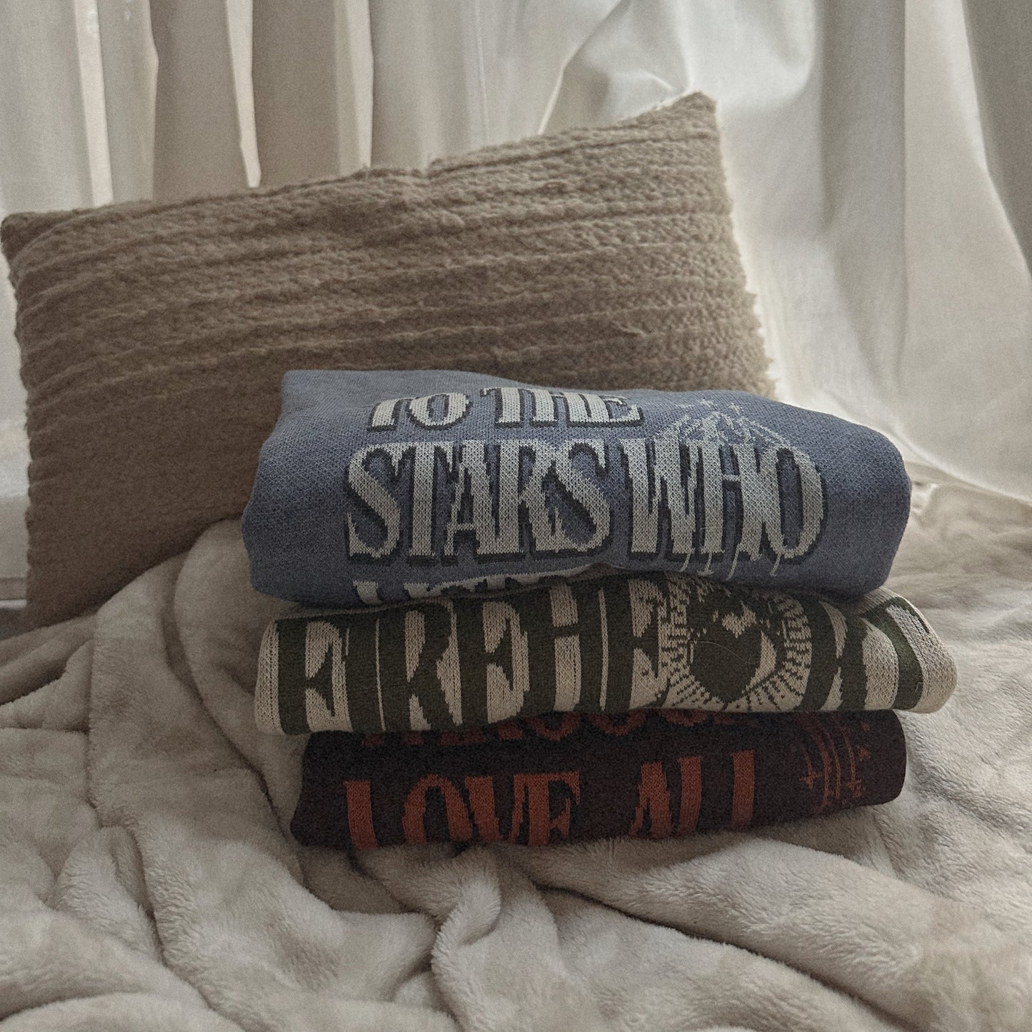 PREORDER To The Stars Who Listen Knitted Sweater | Officially Licensed SJM Merch