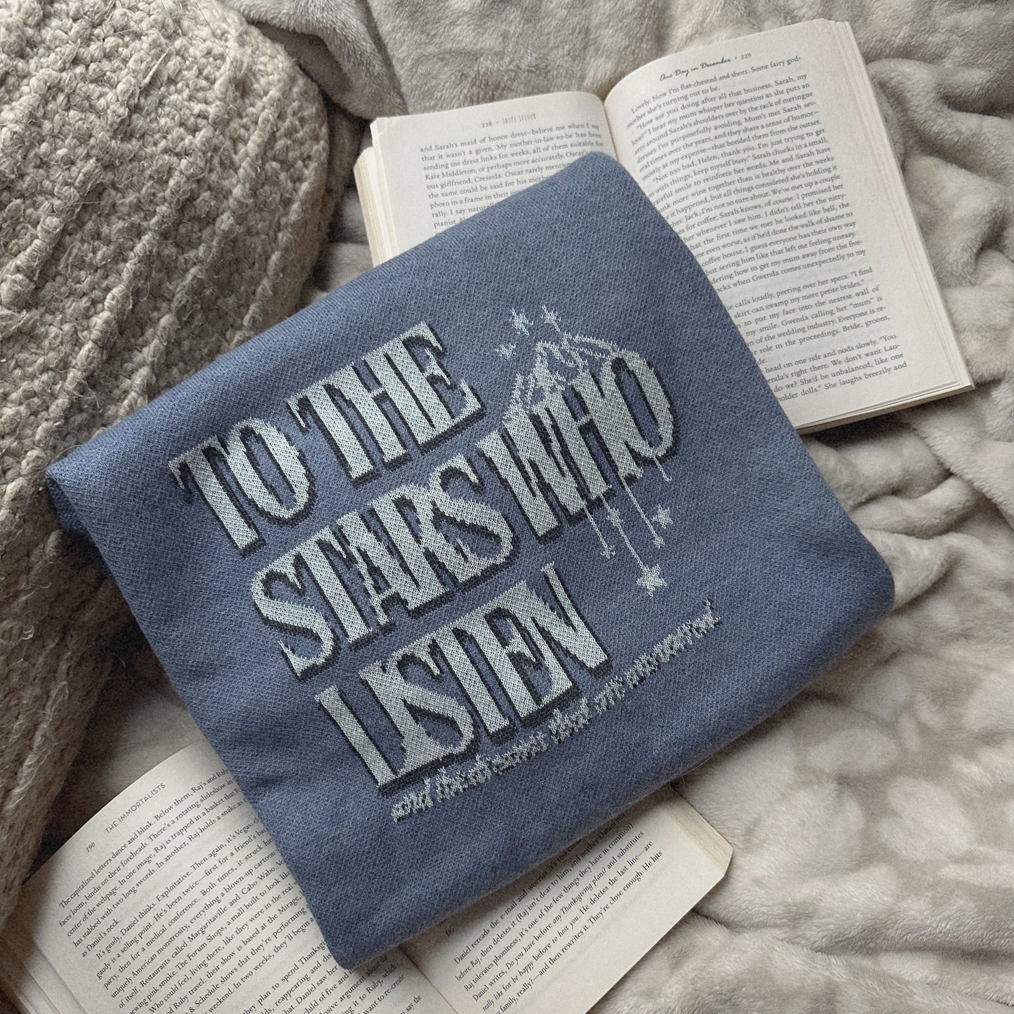 PREORDER To The Stars Who Listen Knitted Sweater | Officially Licensed SJM Merch