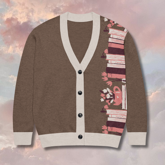 PREORDER The Romance Reader Knitted Cardigan