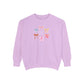 Bows Book Lover Crew - Comfort Colors Premium Sweatshirt