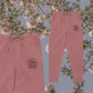 The Bookish Sweatpant - Maroon Embroidery