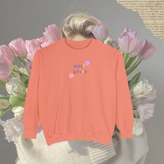 Book Lover Rainbow - Comfort Colors Premium Sweatshirt