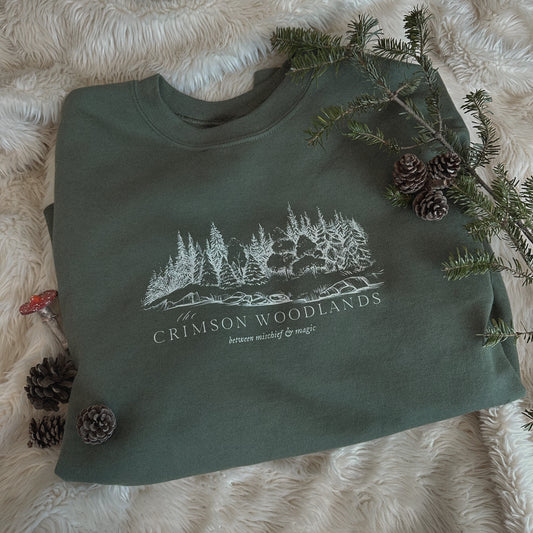 Crimson Woodlands Crew | Between Mischief & Magic Official Merch