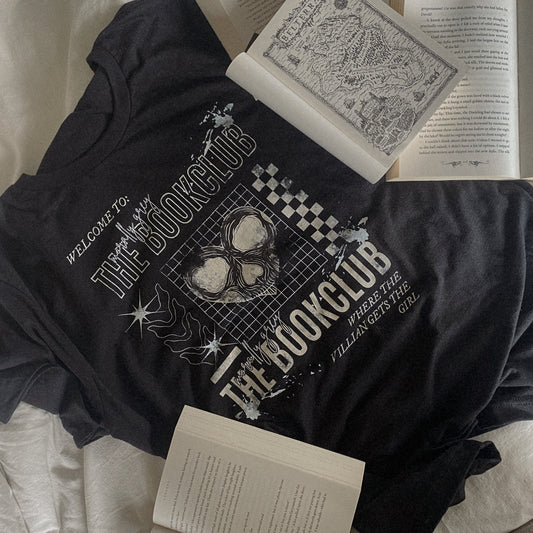 The Morally Grey Bookclub Tee in Yellow