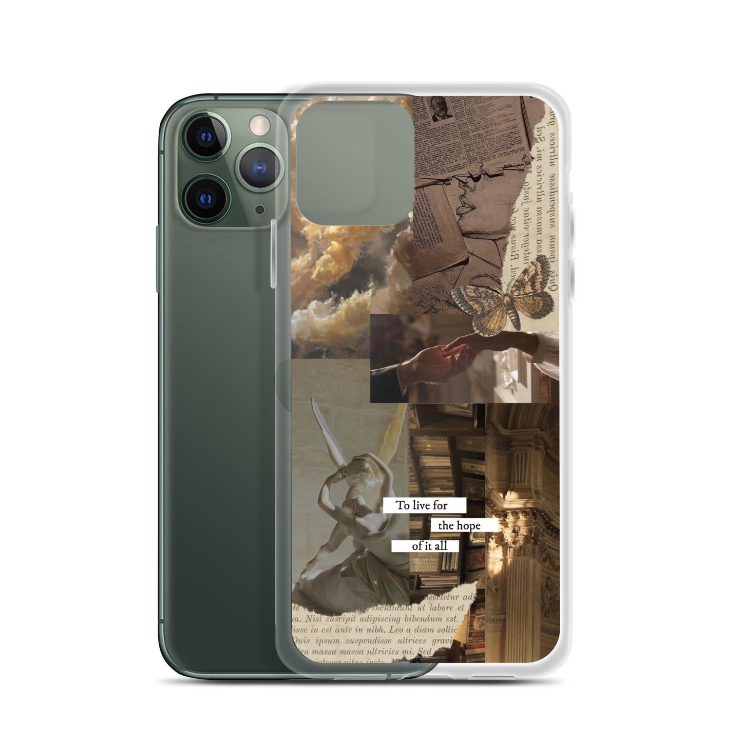 Dark Acadamia Bookish Phone Case