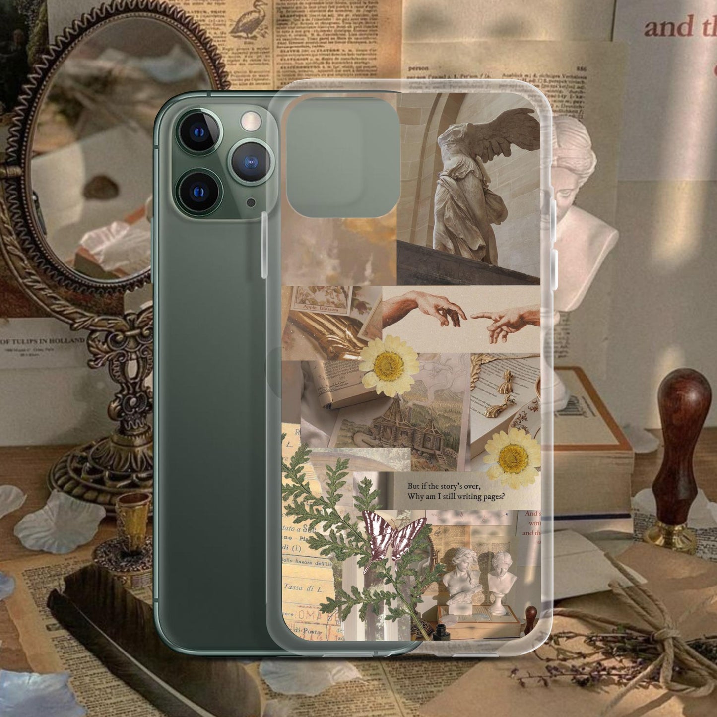 Light Acadamia Collage Phone Case