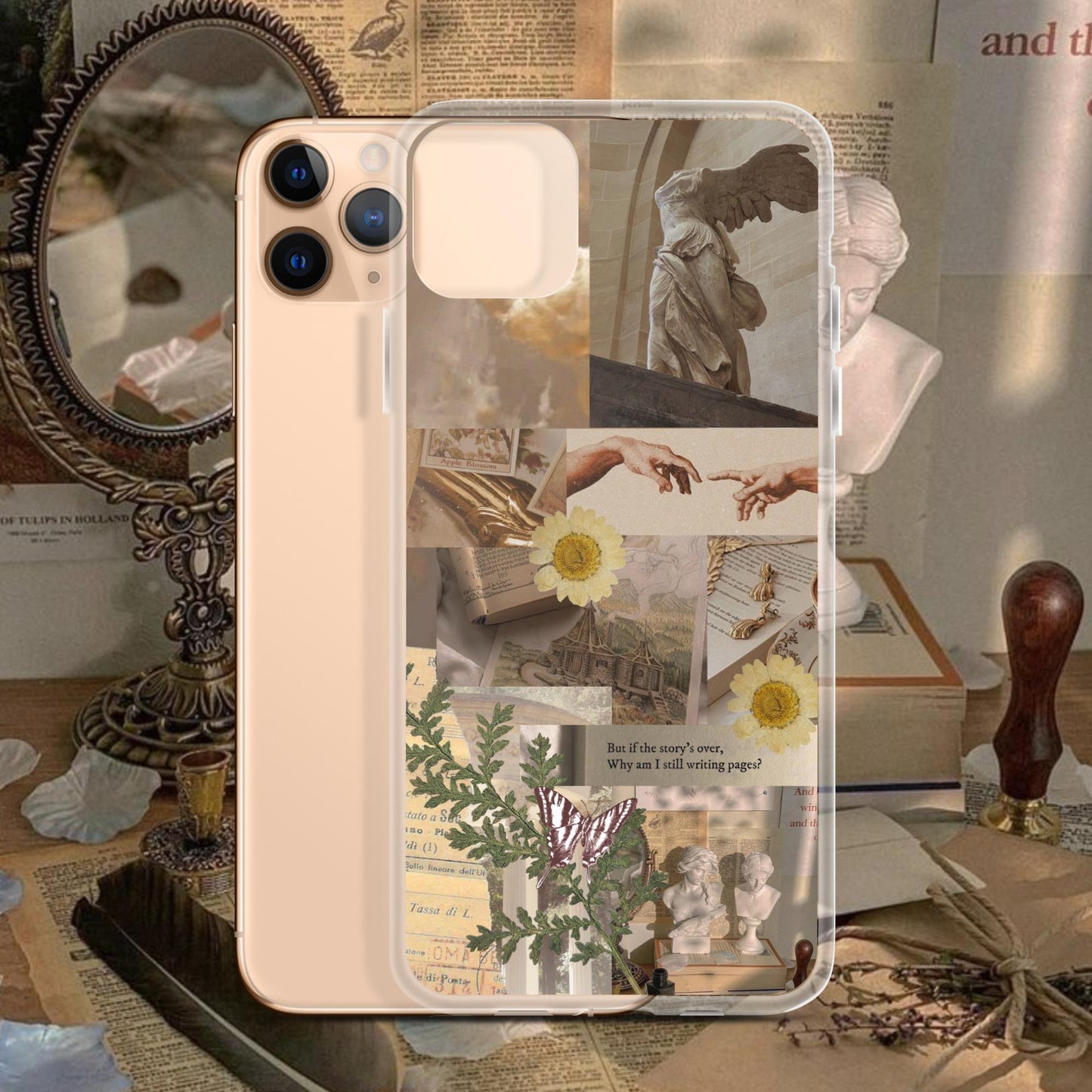 Light Acadamia Collage Phone Case