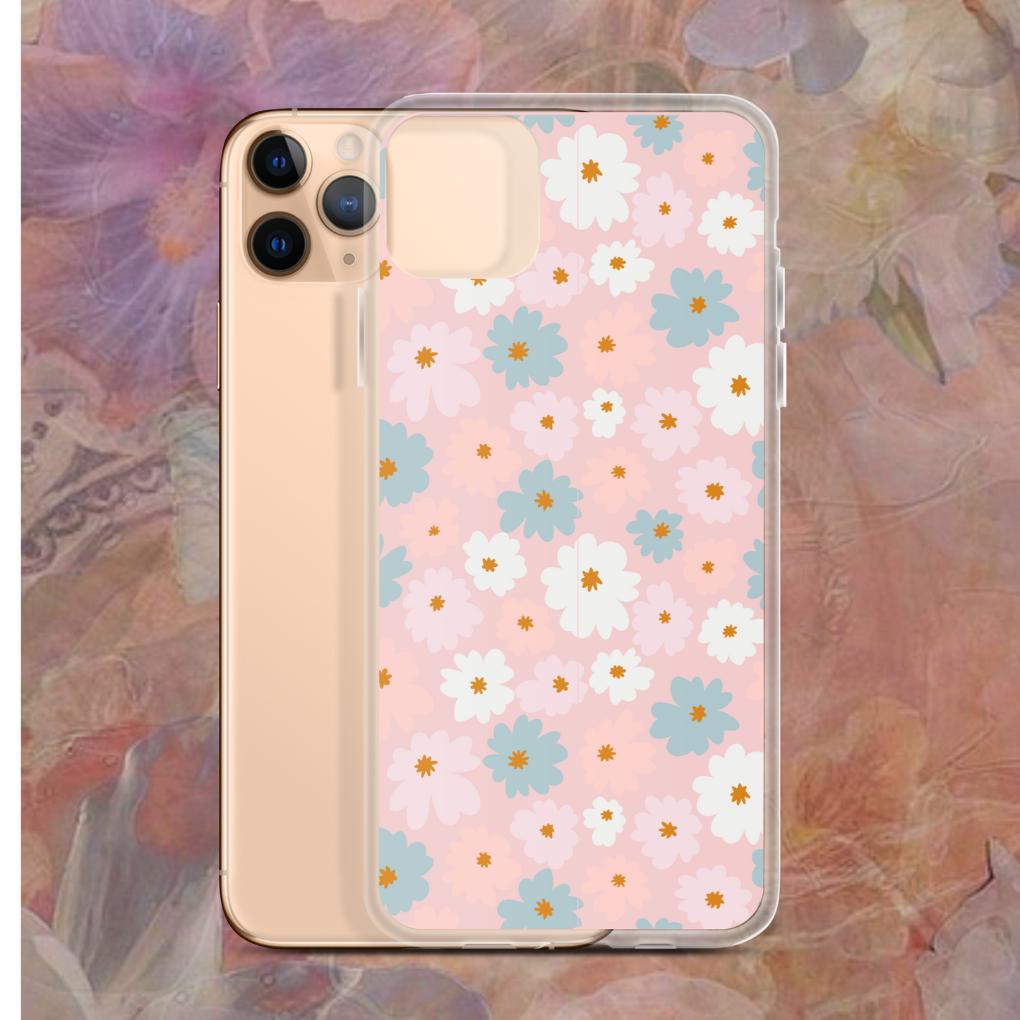 Flower Case _ Clear iPhone Cases