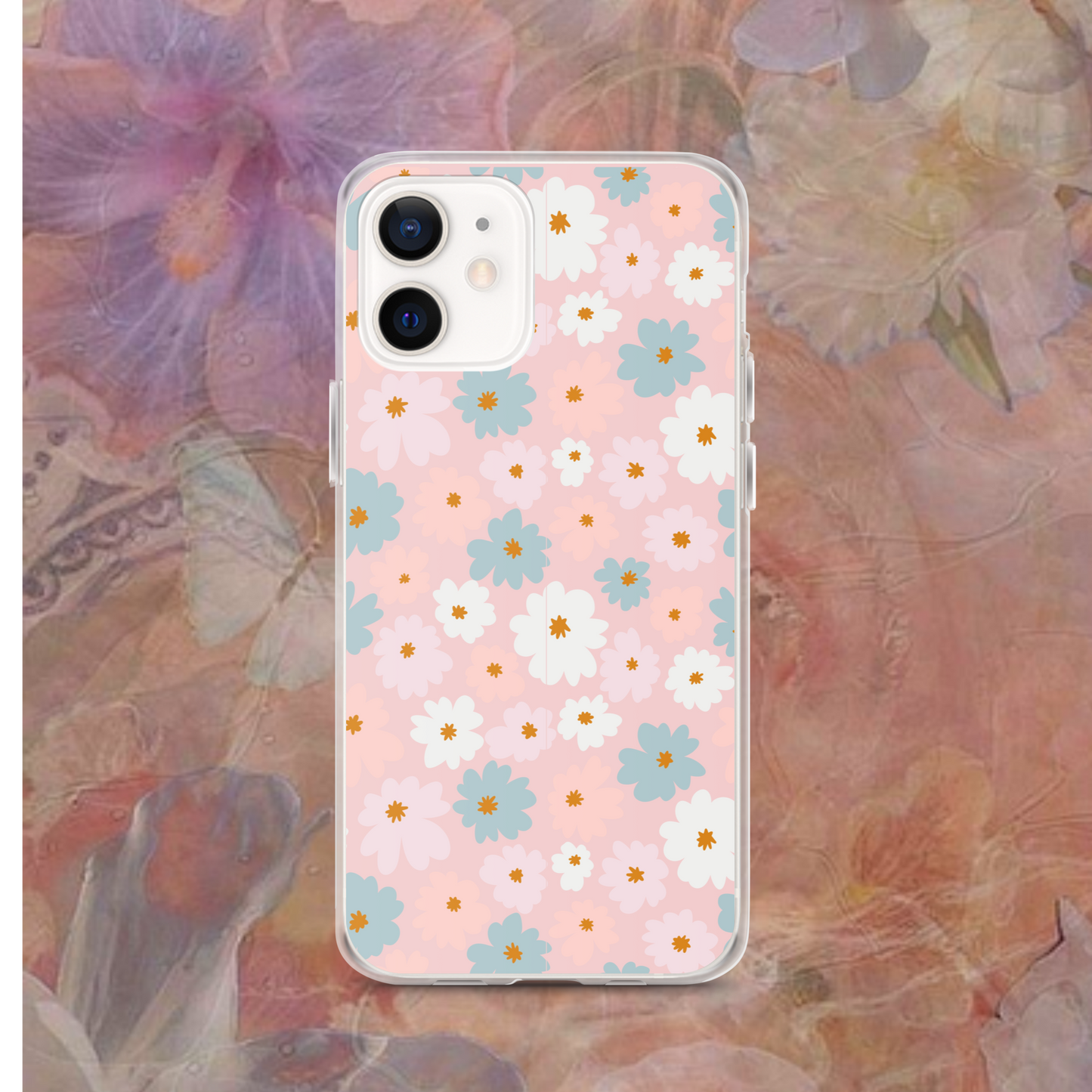 Flower Case _ Clear iPhone Cases