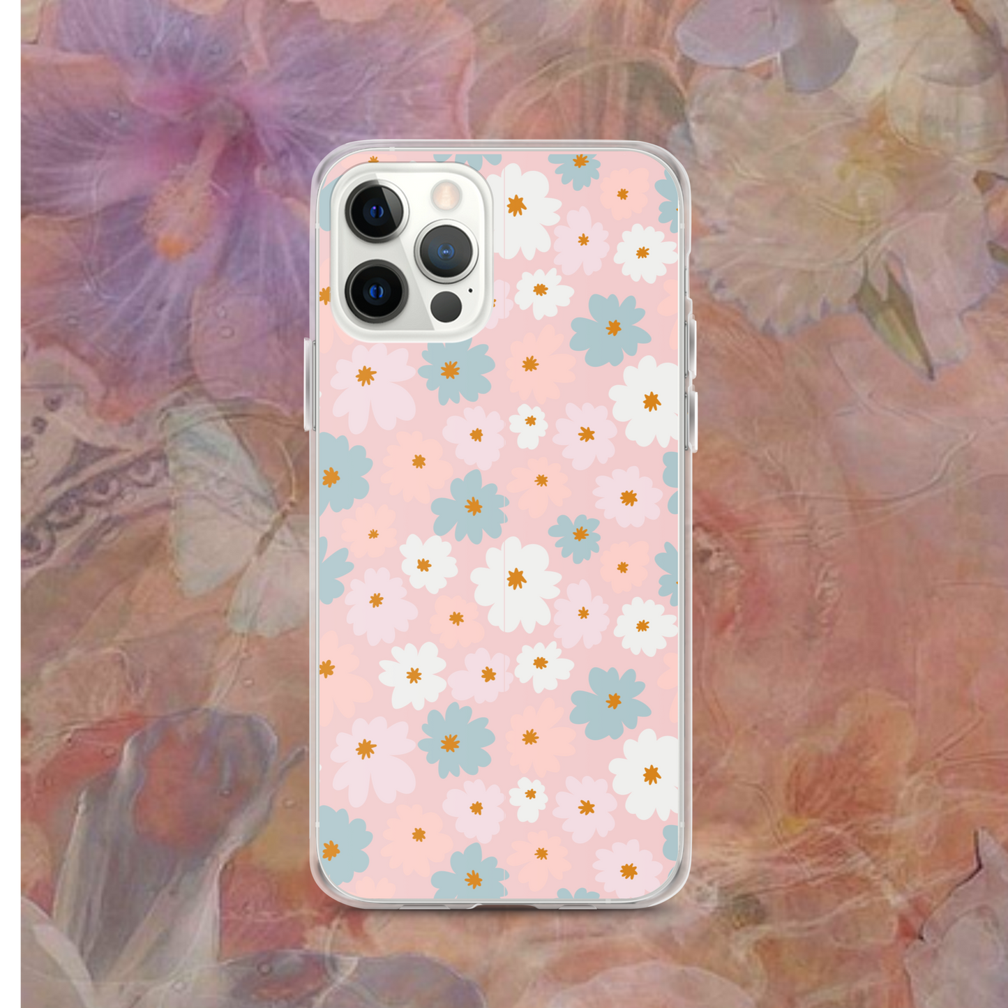 Flower Case _ Clear iPhone Cases