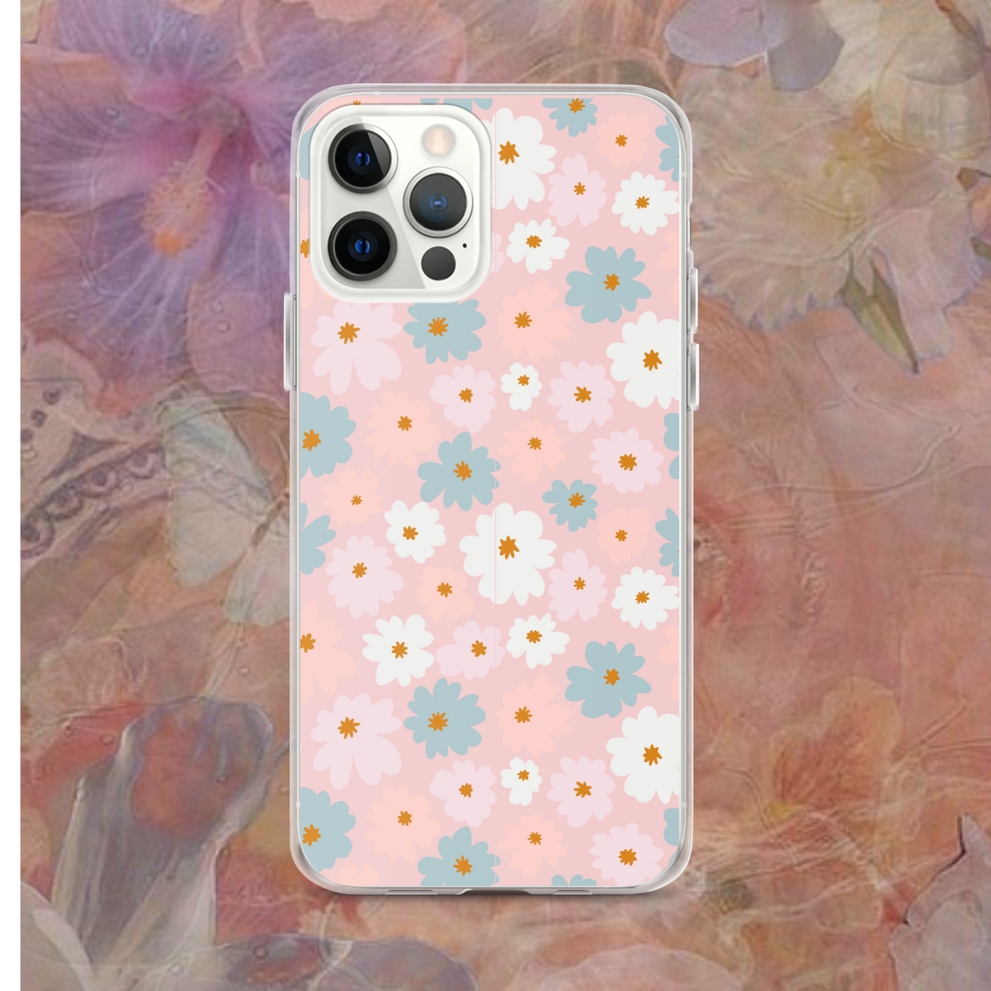 Flower Case _ Clear iPhone Cases