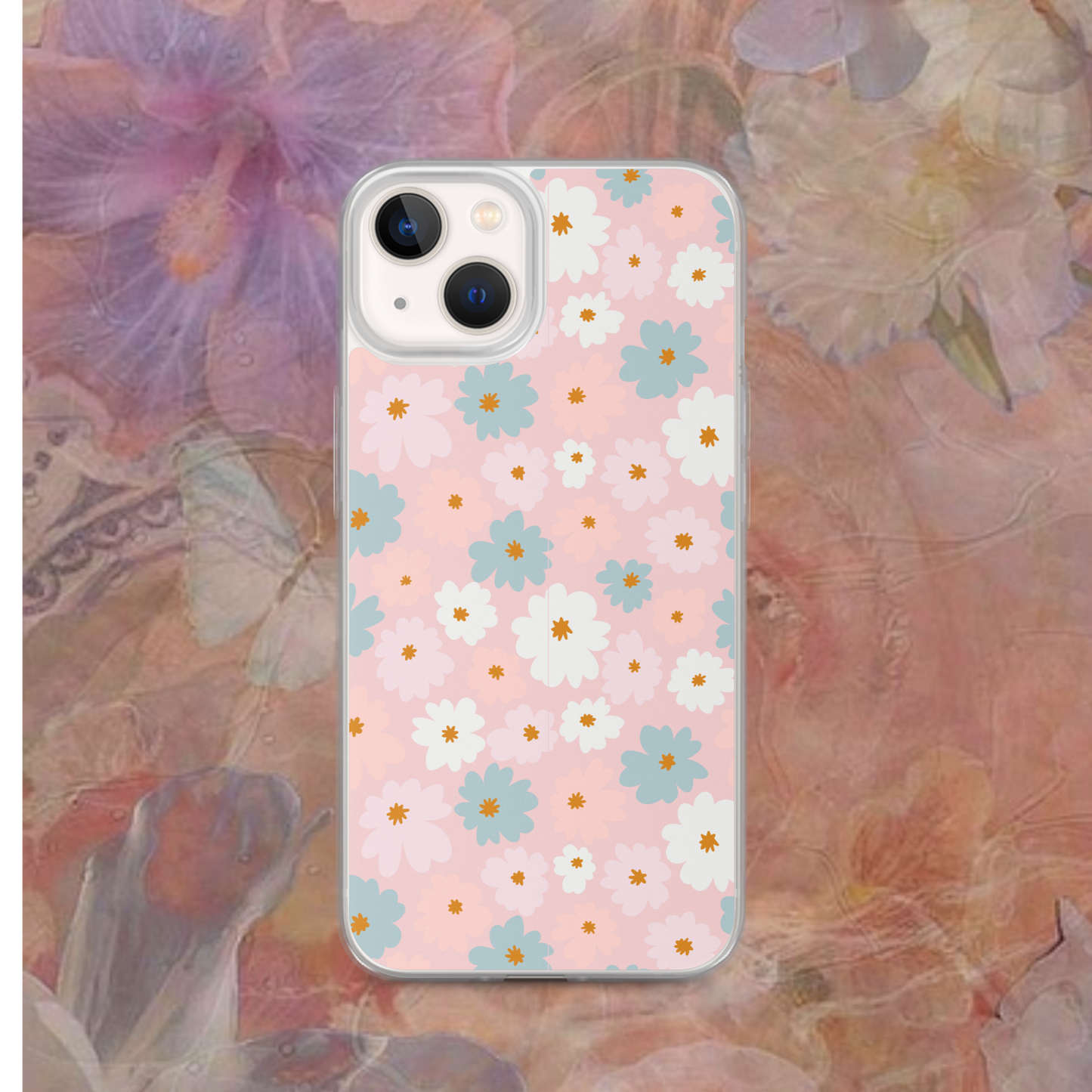 Flower Case _ Clear iPhone Cases