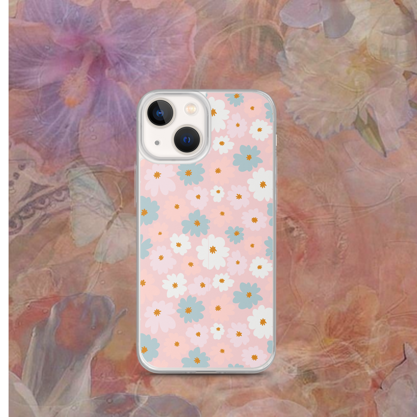 Flower Case _ Clear iPhone Cases