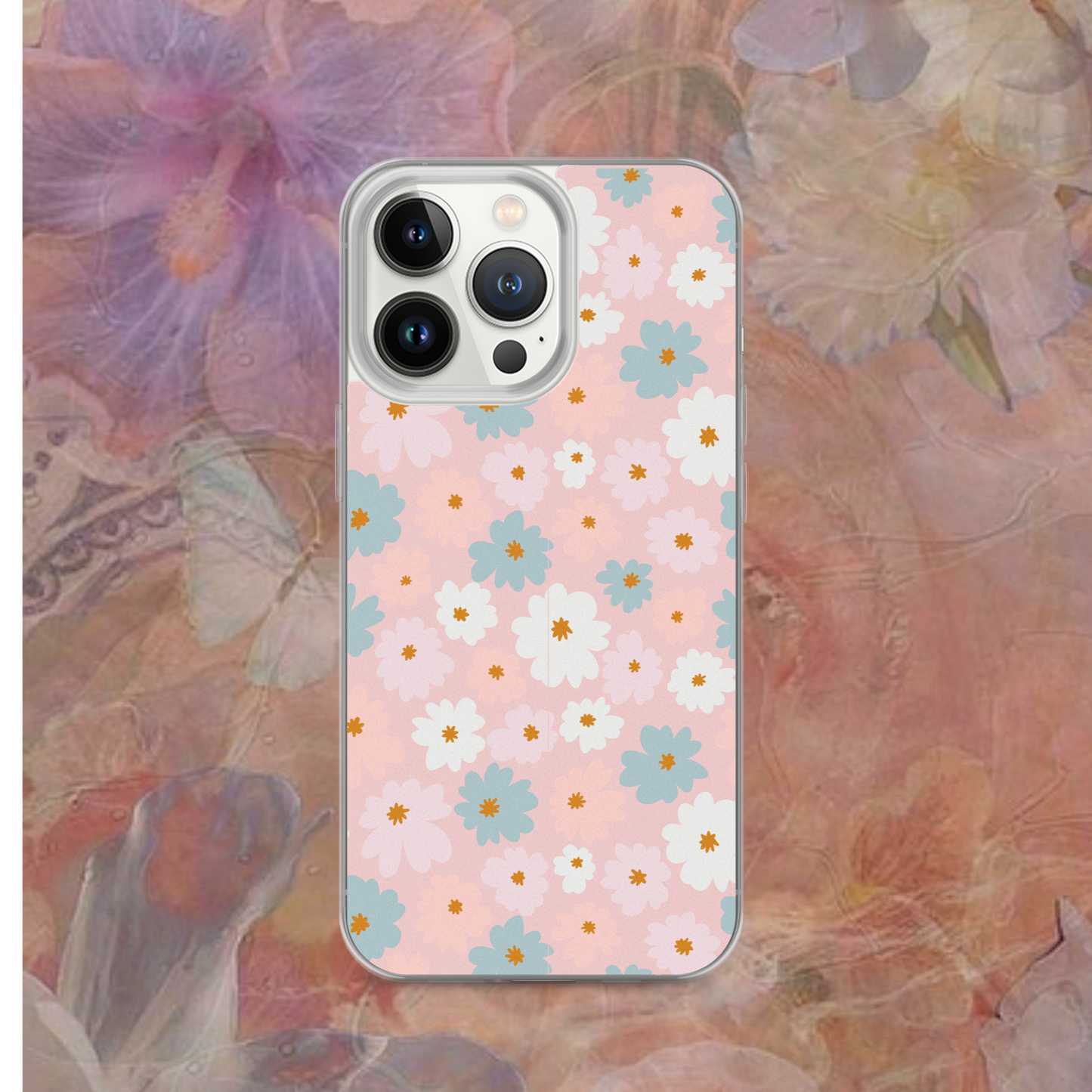 Flower Case _ Clear iPhone Cases