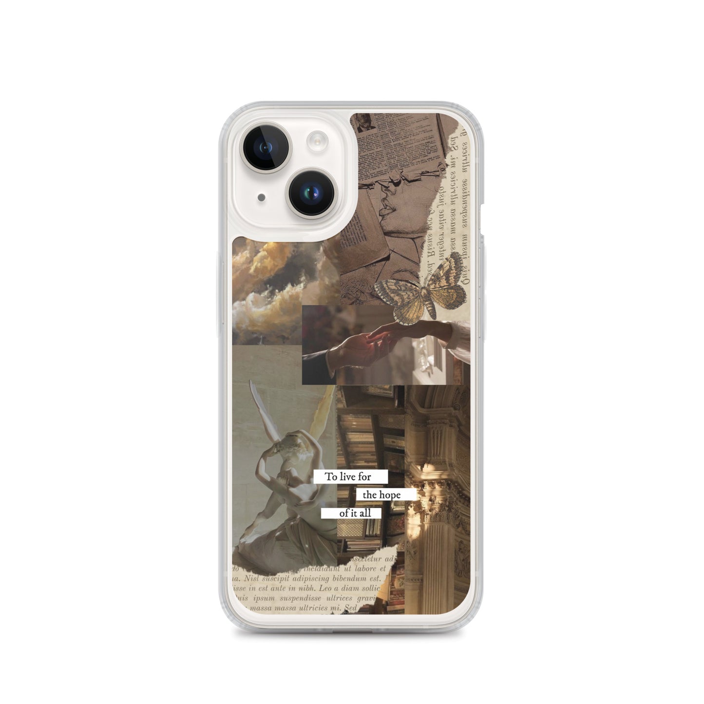 Dark Acadamia Bookish Phone Case