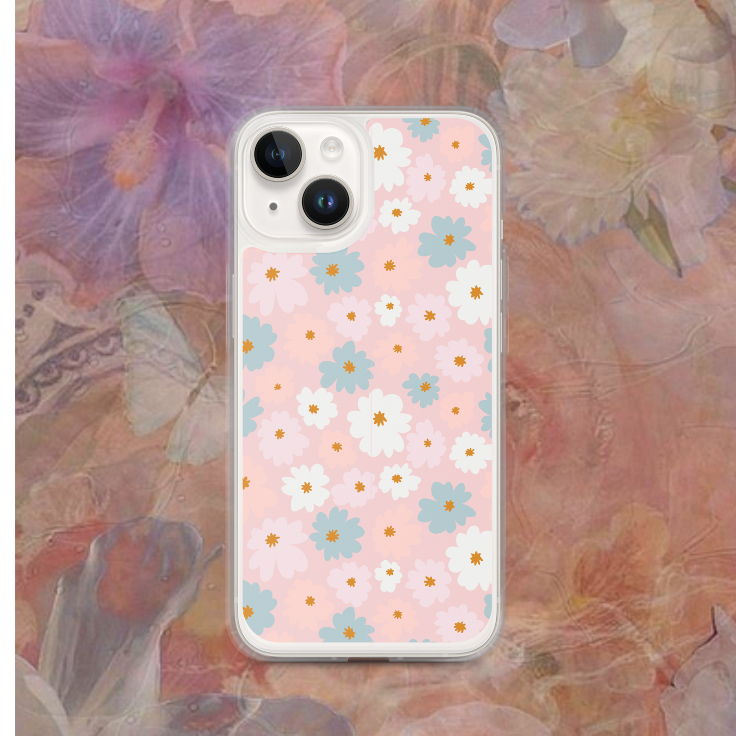 Flower Case _ Clear iPhone Cases