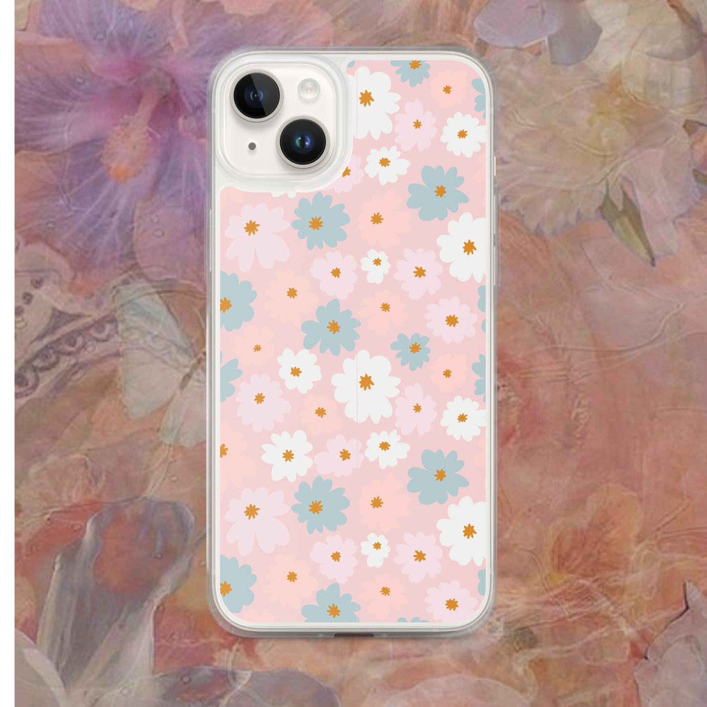 Flower Case _ Clear iPhone Cases