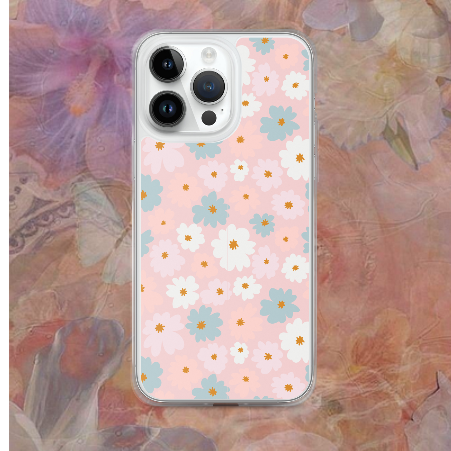 Flower Case _ Clear iPhone Cases