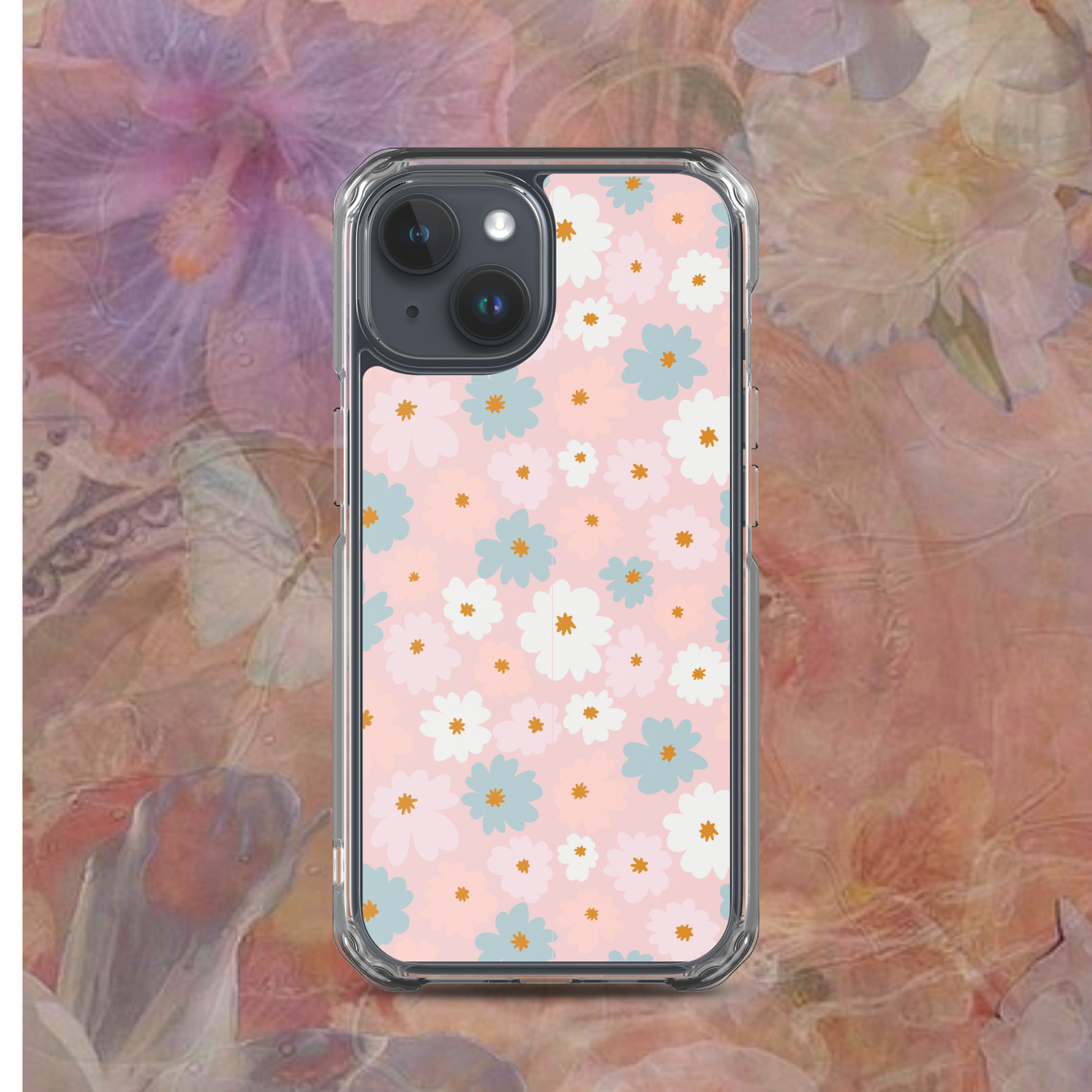 Flower Case _ Clear iPhone Cases