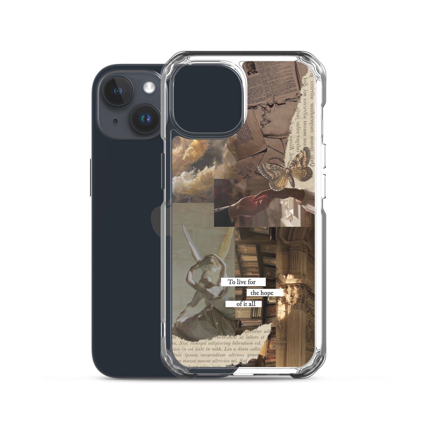 Dark Acadamia Bookish Phone Case