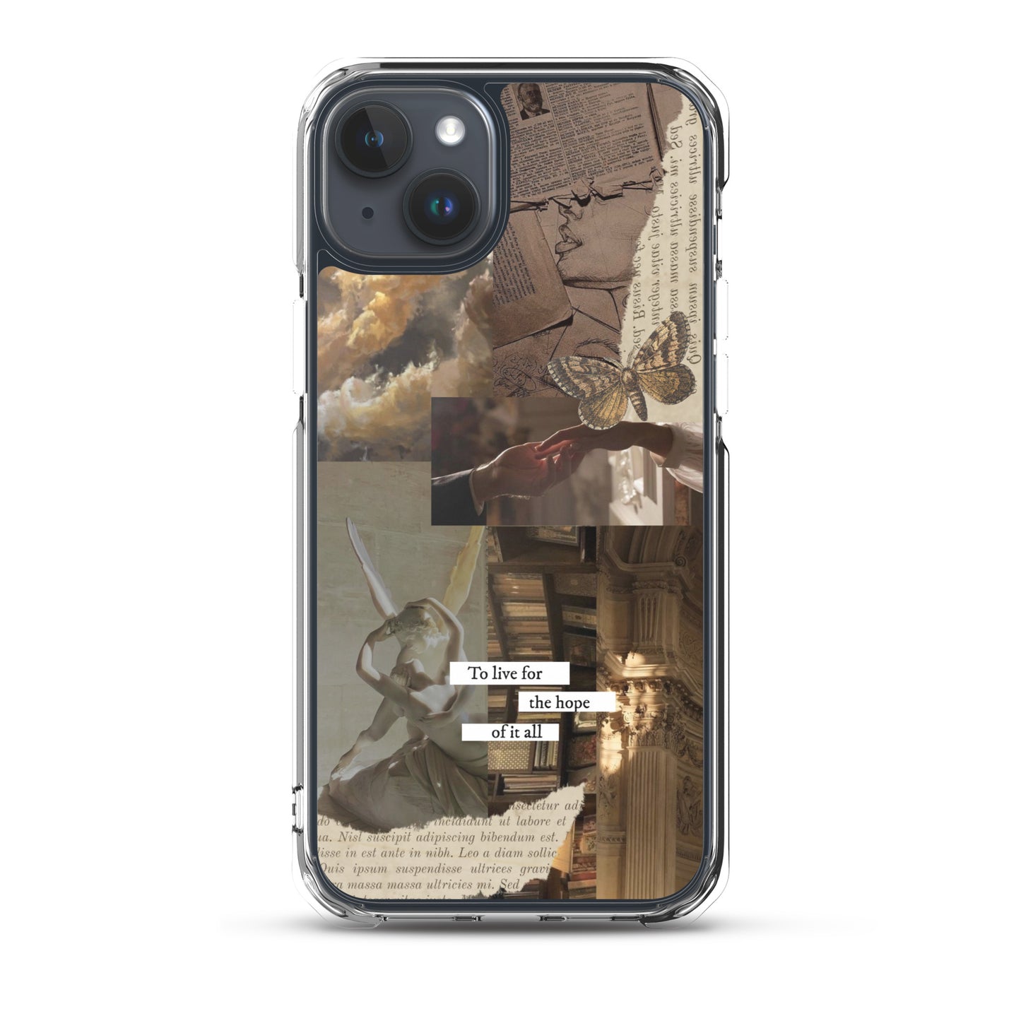 Dark Acadamia Bookish Phone Case