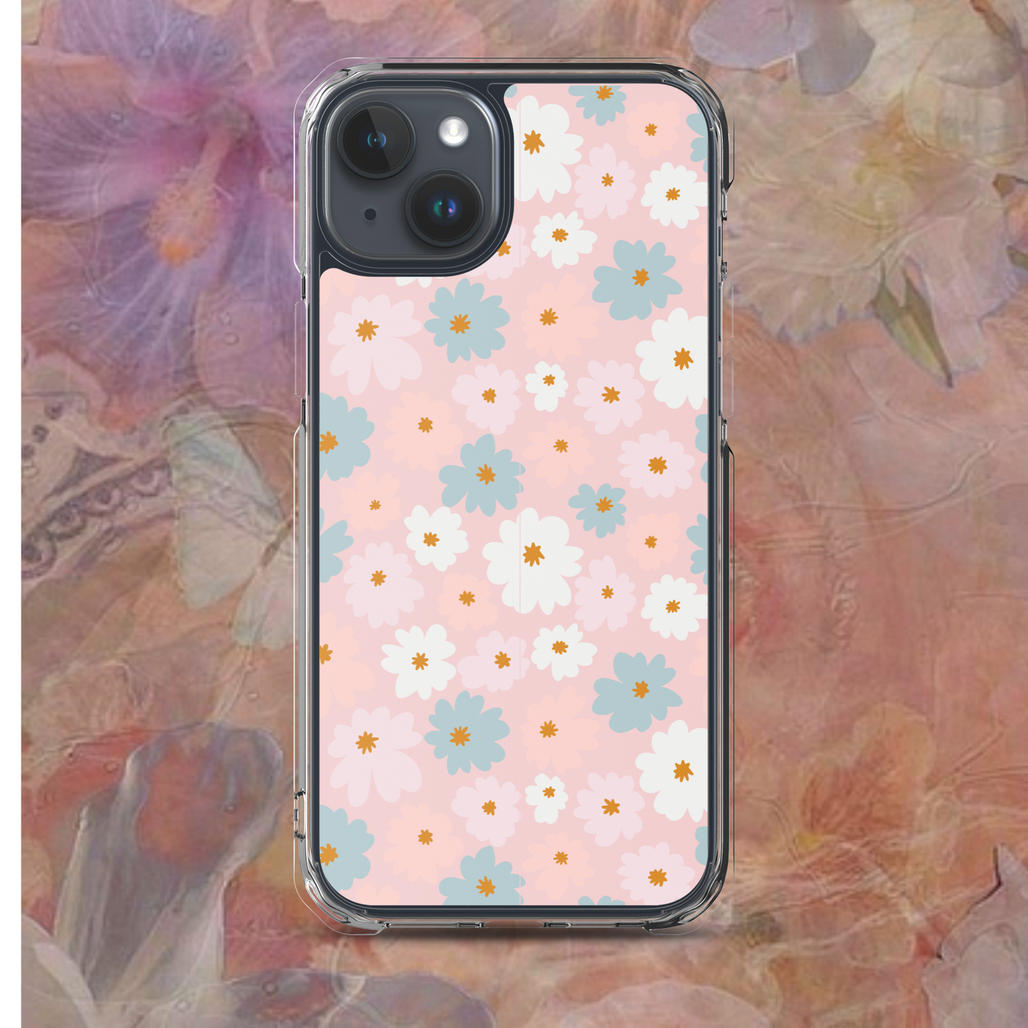 Flower Case _ Clear iPhone Cases