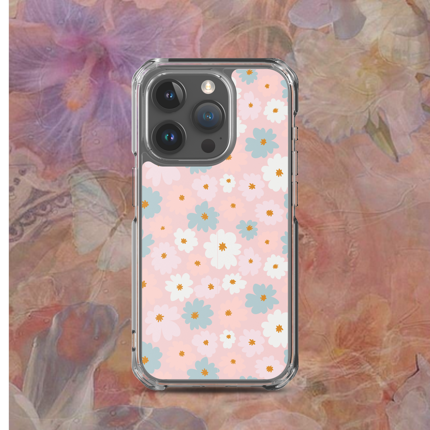 Flower Case _ Clear iPhone Cases