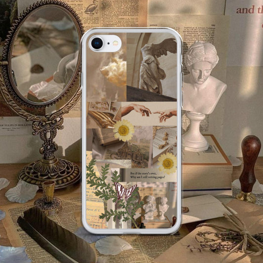 Light Acadamia Collage Phone Case