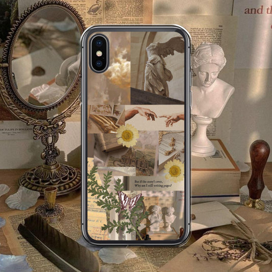 Light Acadamia Collage Phone Case