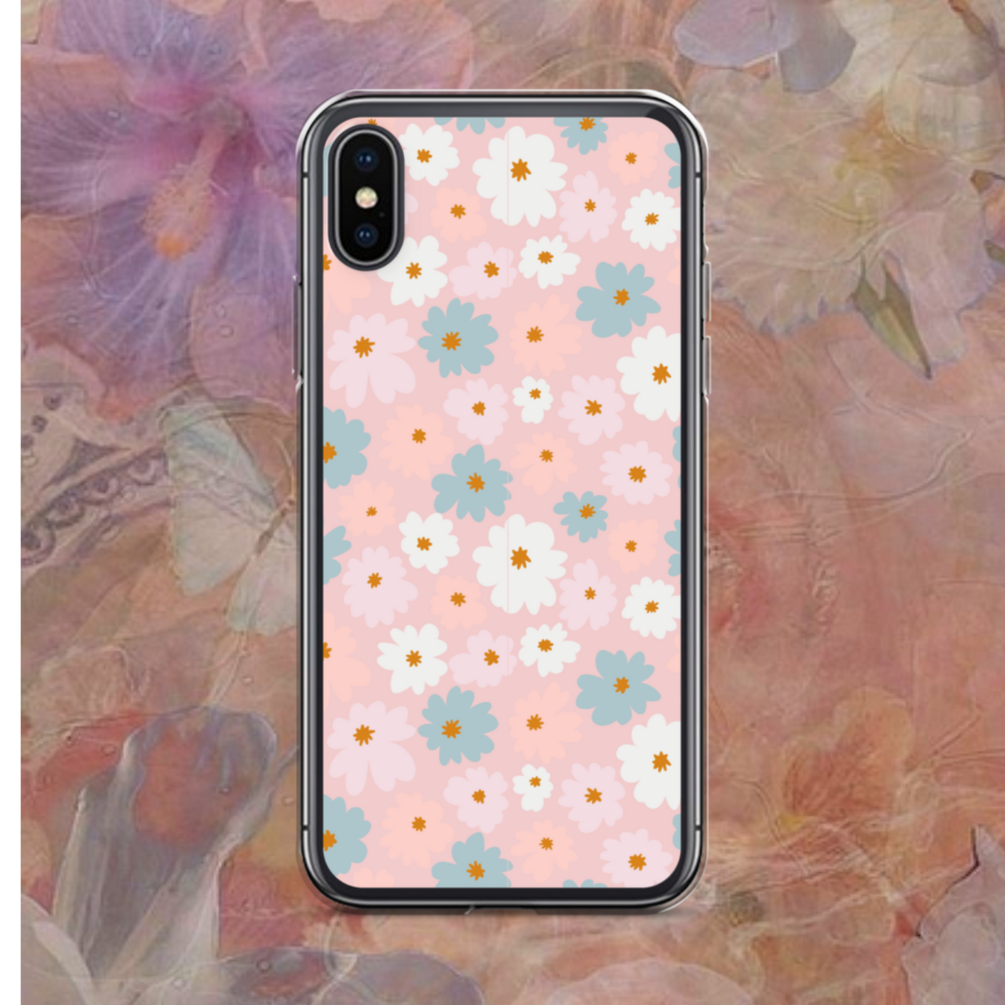 Flower Case _ Clear iPhone Cases