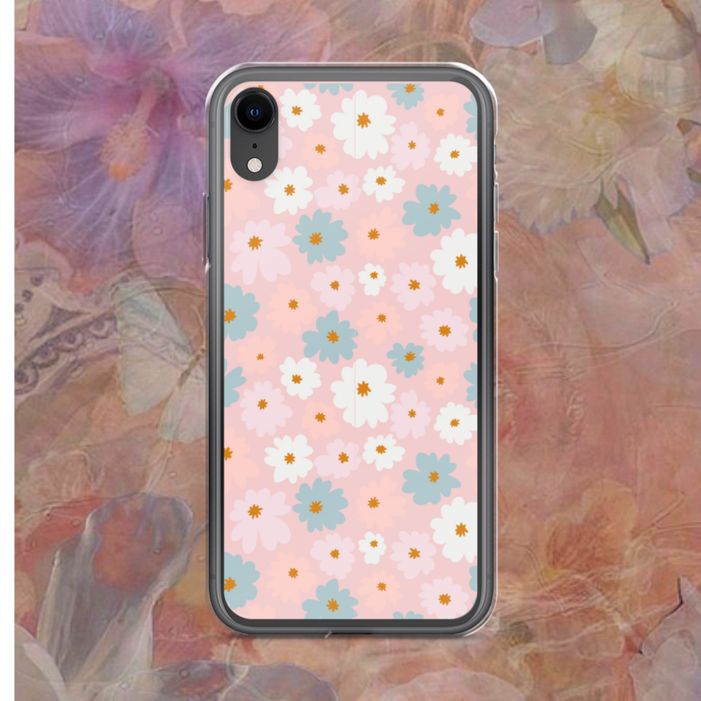 Flower Case _ Clear iPhone Cases