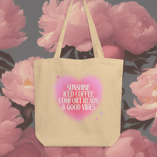 Good Vibes and Books Tote