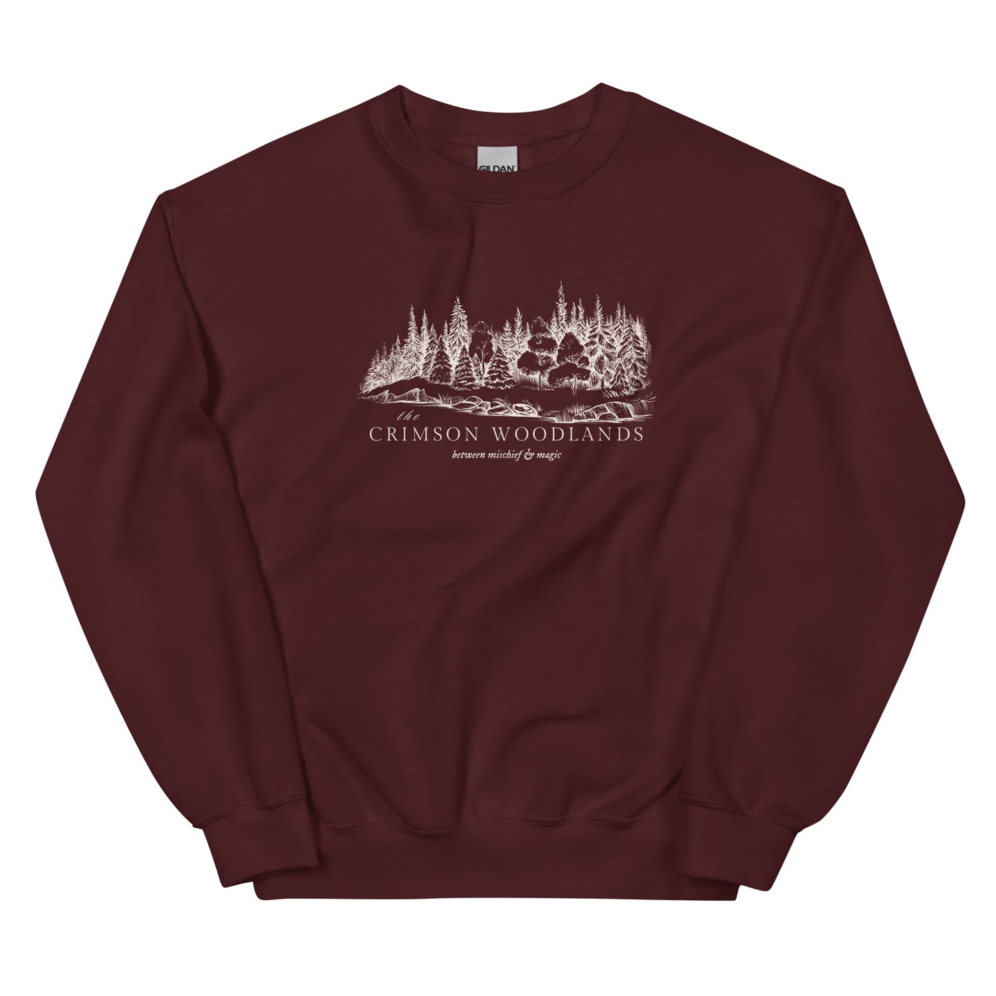 Crimson Woodlands Crew | Between Mischief & Magic Official Merch